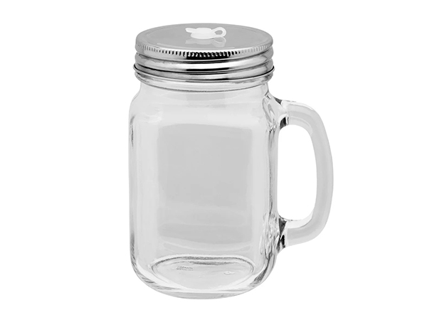 Trinkglas im Mason Jar Stil als Trendartikel