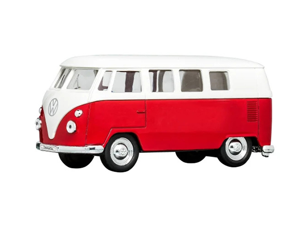 Bluetooth Lautsprecher roter VW-Bus als Trendartikel