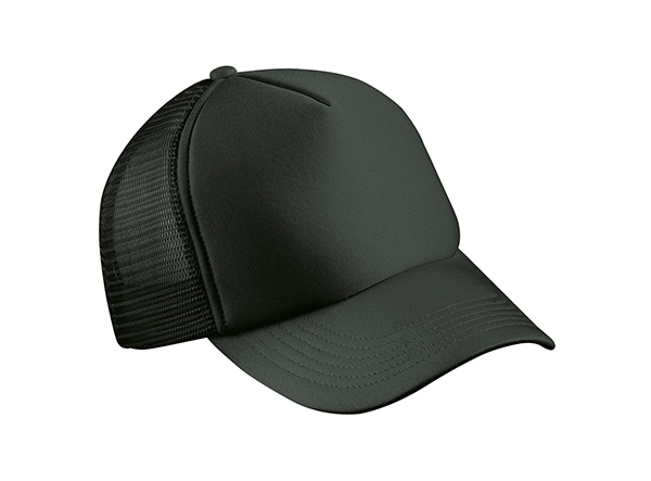 schwarzes Baseball Cap als Merchandise