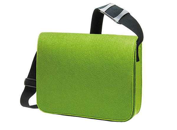 Promotionartikel aus recyceltem Material Kuriertasche als Promotionartikel mit Logo